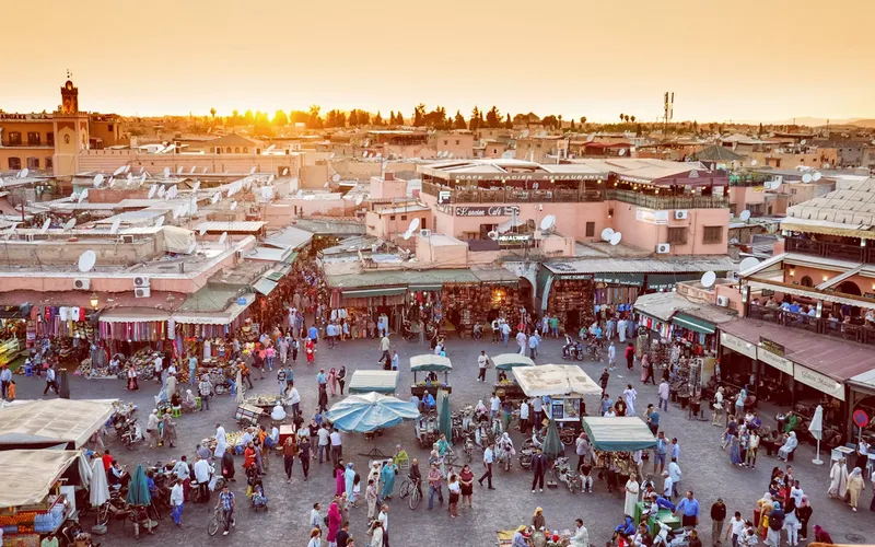 The medina of Marrakesh
